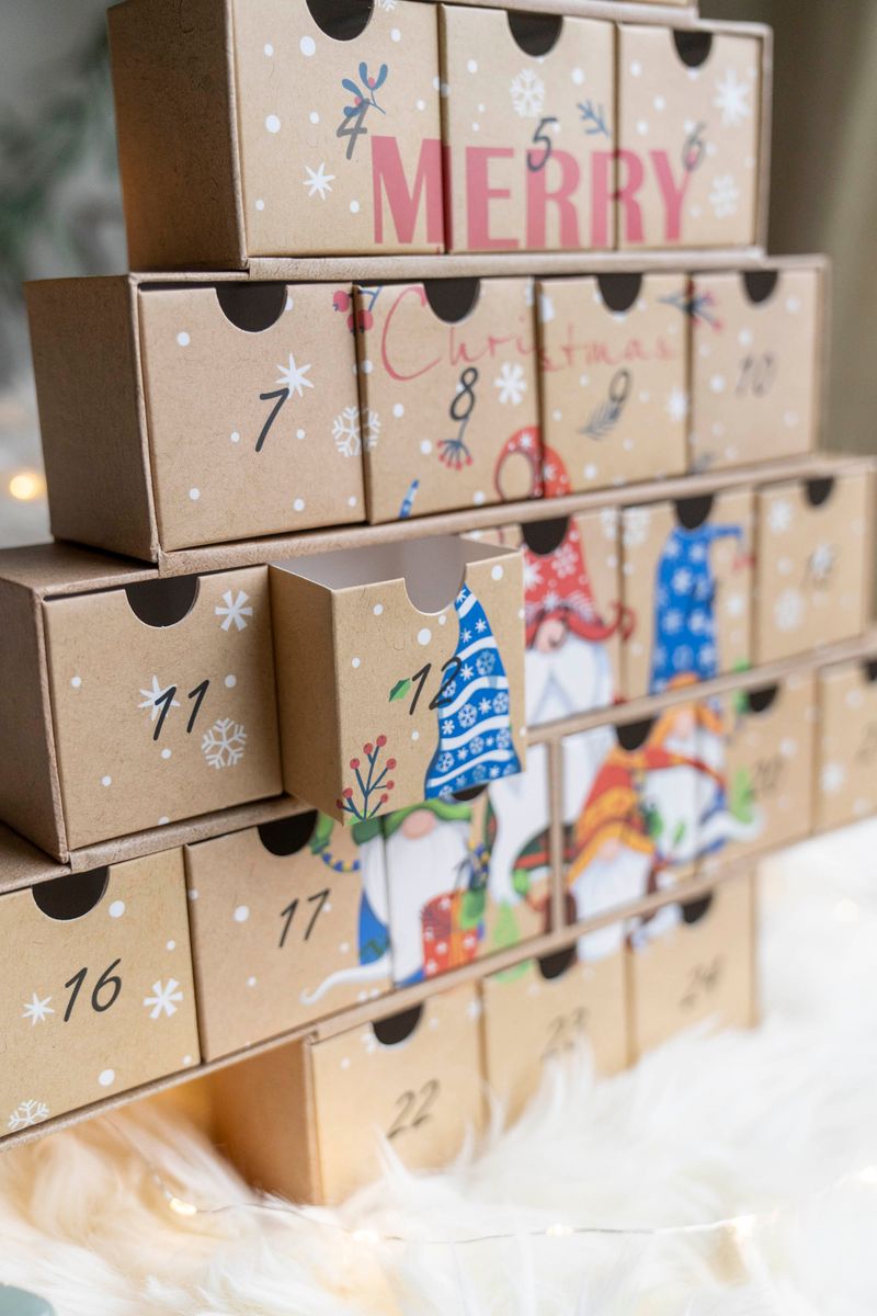 Adventskalender - Träd
