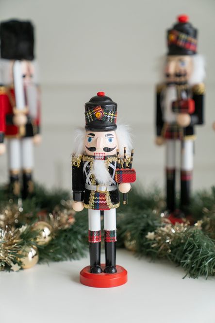 Hovedbilde Nötknäckare - Skottland 24cm - Säckpipa