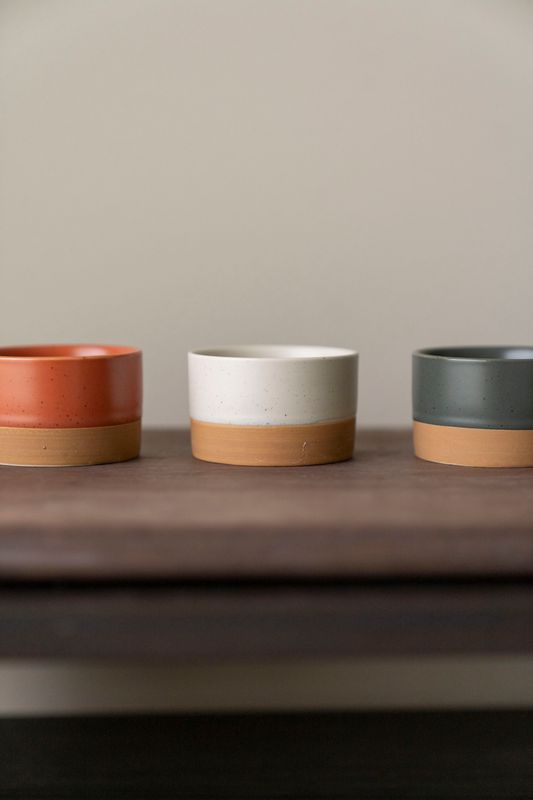 Keramikskålar  4-pack – 6,5x4cm