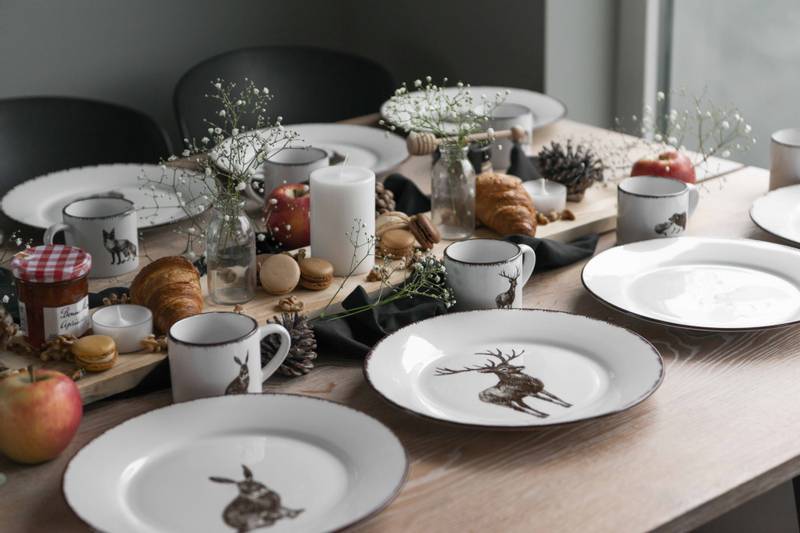 Vildmark Tallrik 19cm Björn