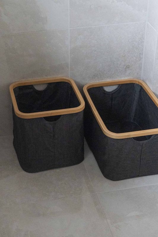 Korg av bambu 30x30cm