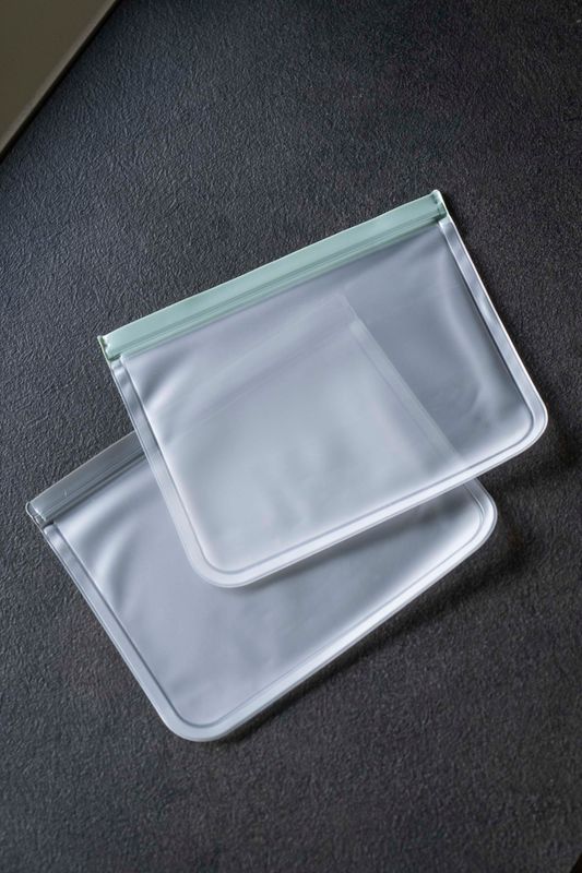 Återanvändningsbar Ziploc - Stor 2pk
