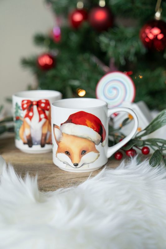 Presentset - 2pk Koppar Räv