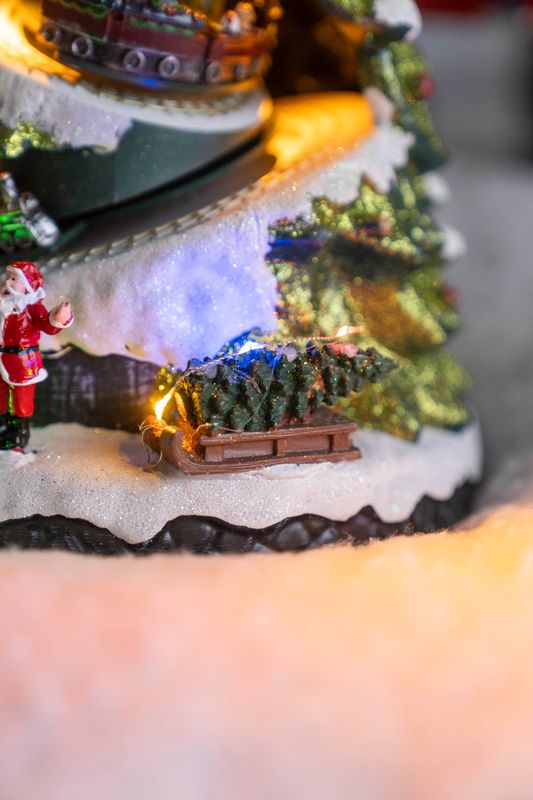 Julby – Julgran med tåg