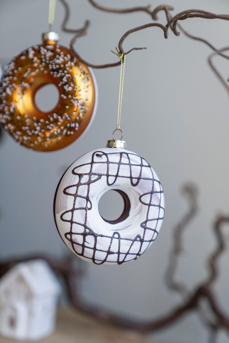 Julgranspynt - Doughnut Vit