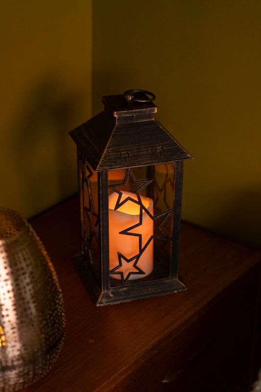 LED Lanterna 28cm - Stjärna