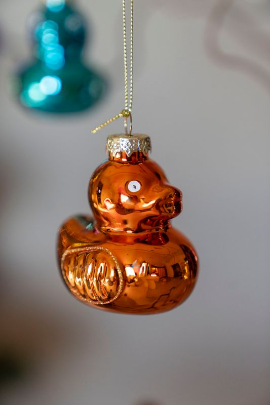 Julgranspynt - Blank Badanka Orange