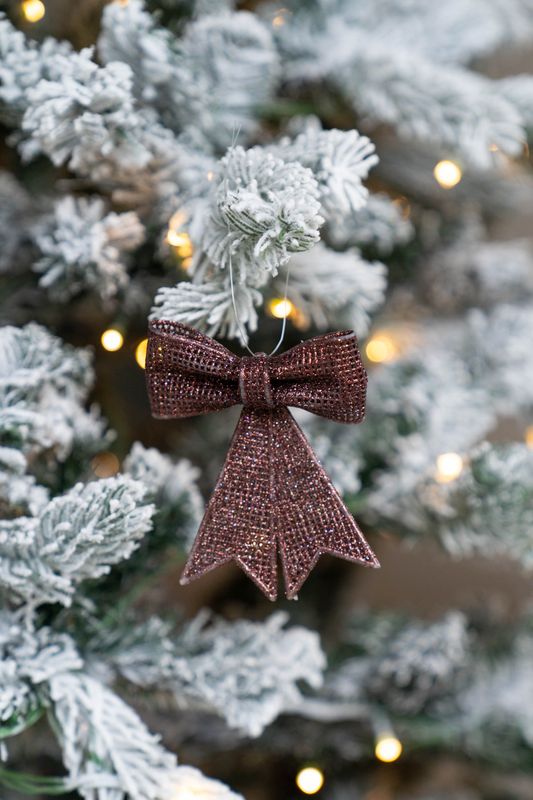 Julgranspynt - Rosett Brun 