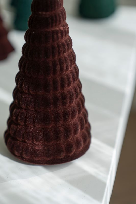 Glasträd 20cm Brun - Version 2