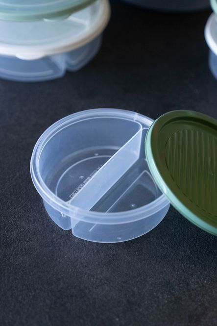 Hovedbilde Förvaringslåda m/2 avdelare - Mörkgrön