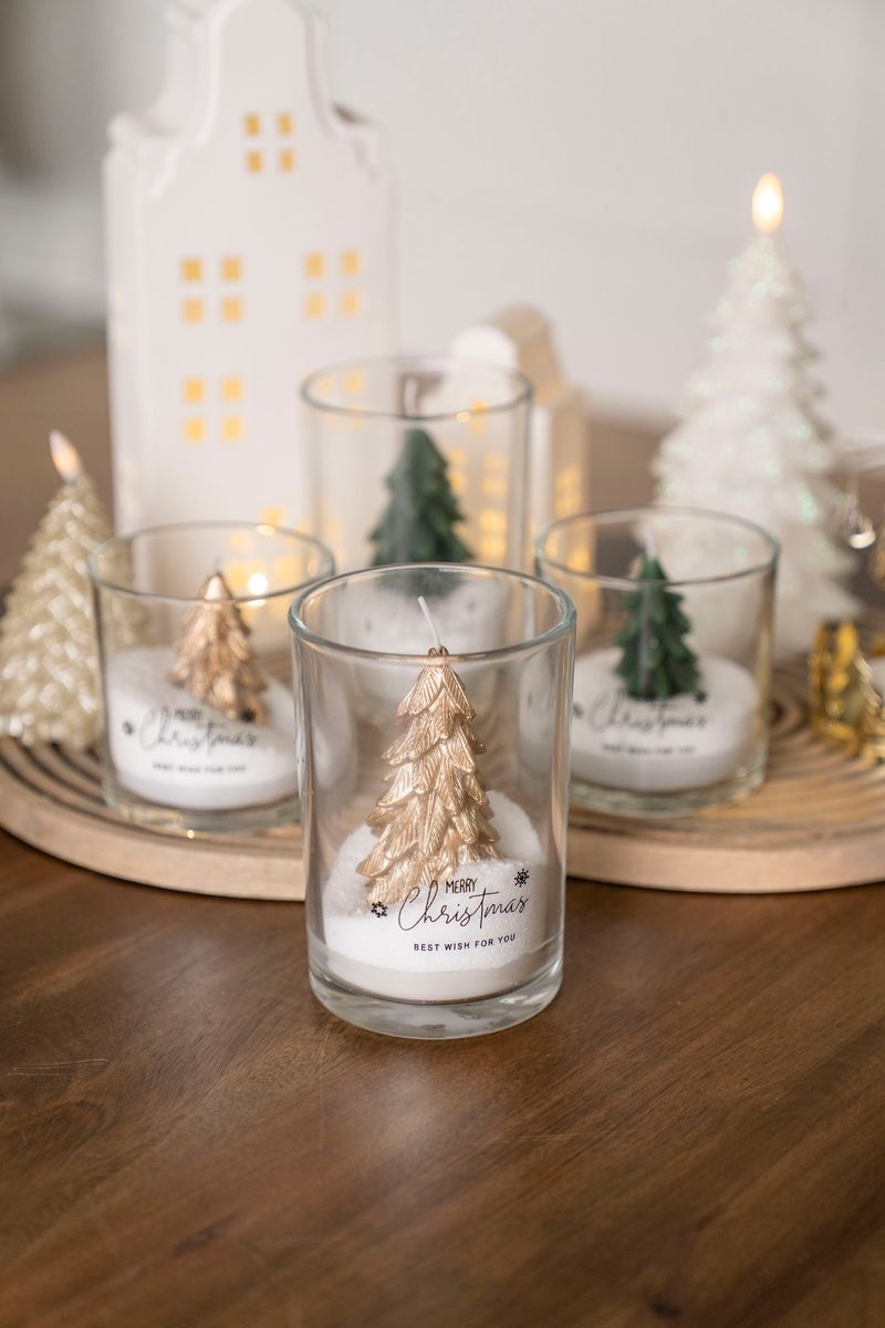 DIY Set - Julgransljus Guld
