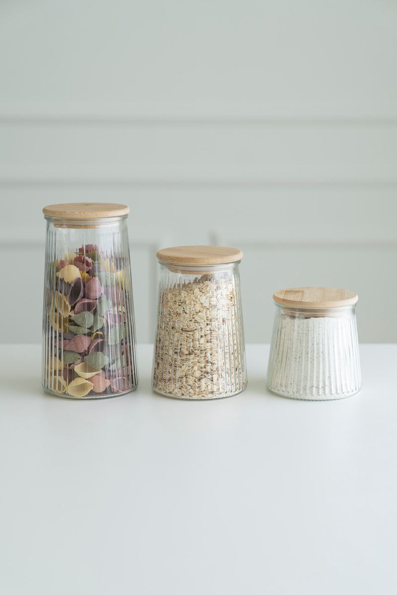 Glasburk Räfflor 1400ml