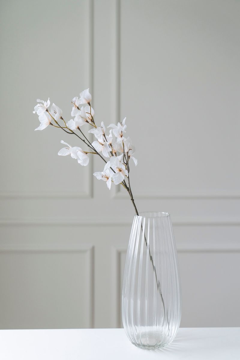 Konstgjord Blomma Trillingblomma 77cm - Vit