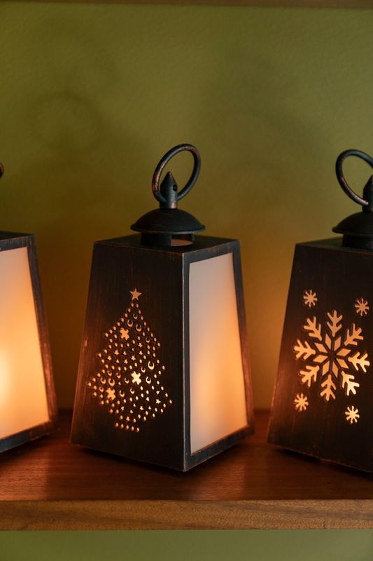 LED Lanterna 10x19cm - Julgran