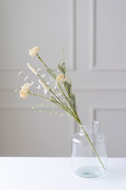 Hovedbilde Konstgjord växt - Vildblomma Vit/Gul