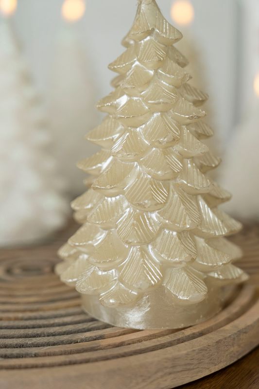 LED Ljus Träd 17cm Guld