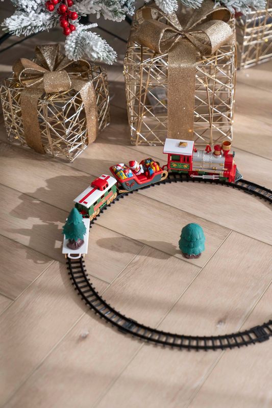 Julgran Tågset