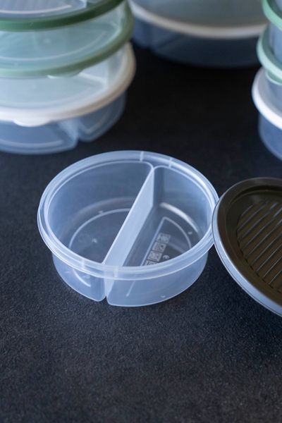 Huvudbild Förvaringslåda m/2 avdelare - Grå