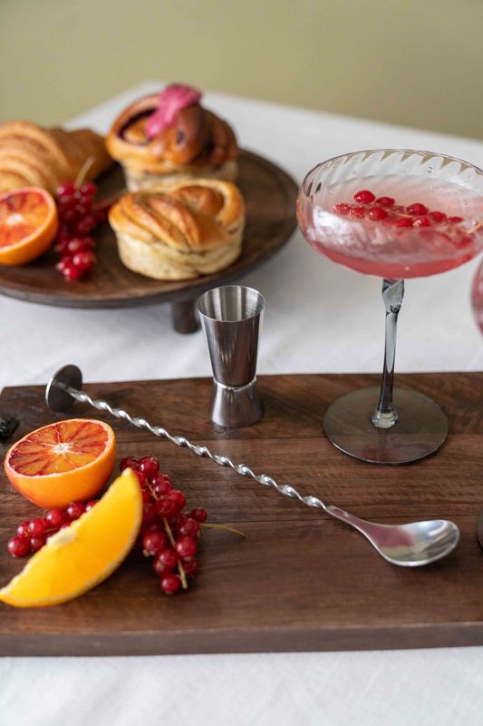 Drinksked rostfritt stål