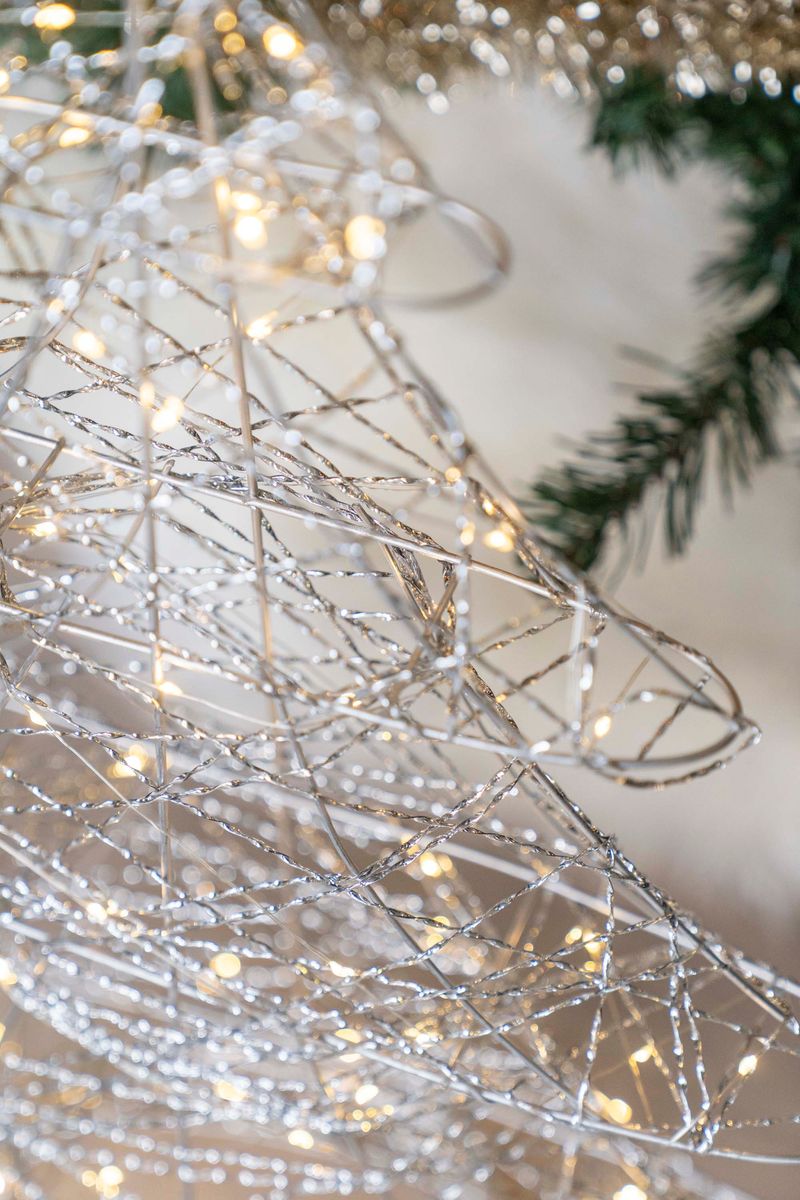 LED Träd 60cm Silver