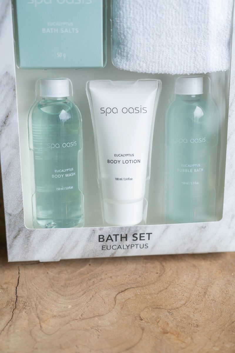 Presentset - Spa Oasis Ljusblå