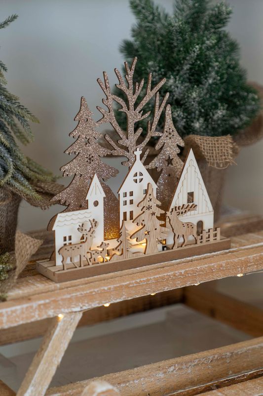 Xmas Bordlampa 15cm - Renfamilj