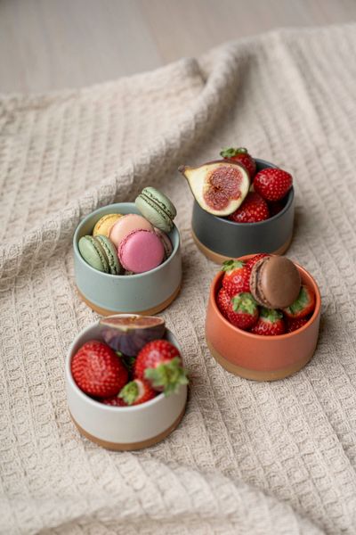 Huvudbild Keramikskålar  4-pack - 9,5x5,5cm