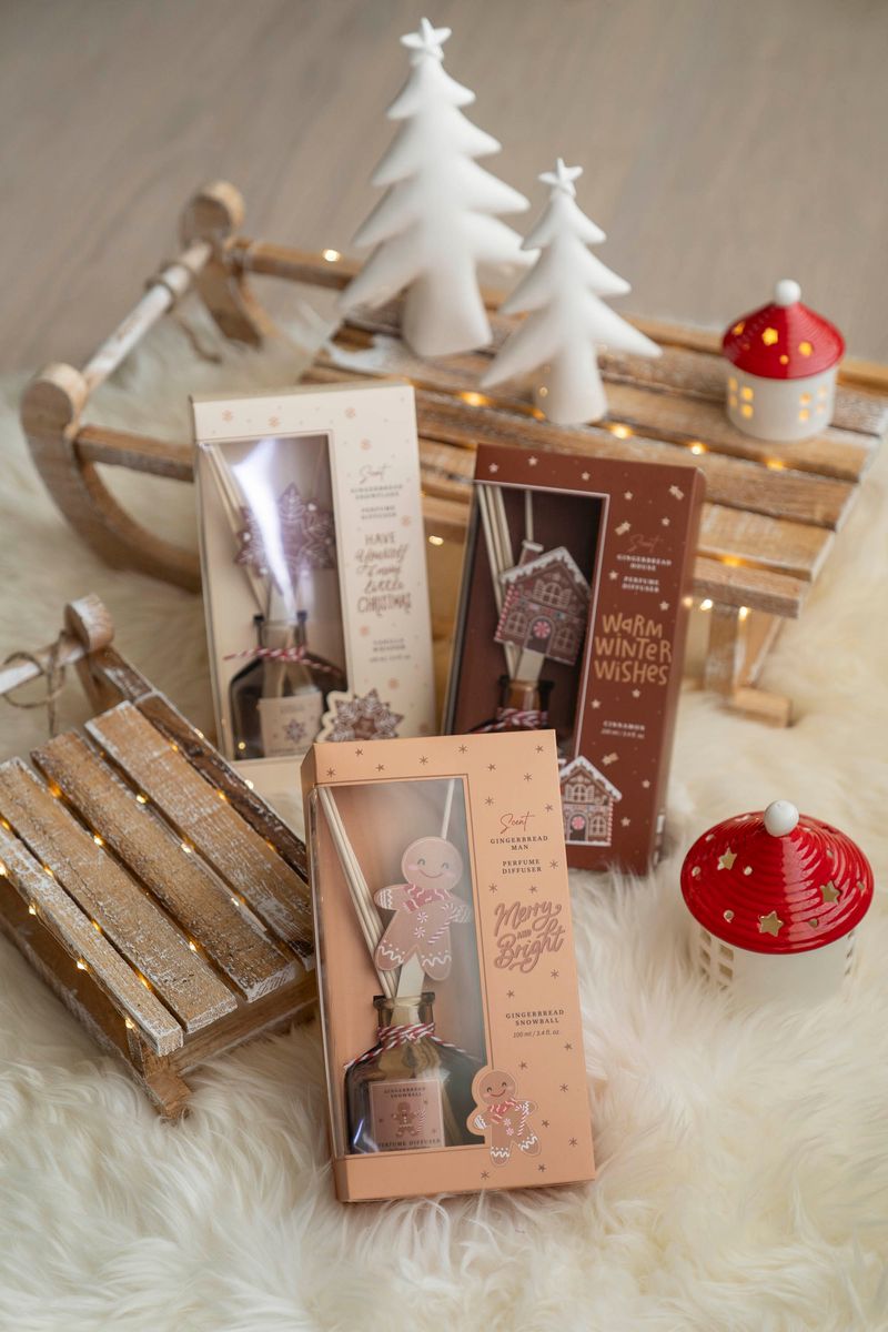 Pepparkaka Doftpinnar - Gingerbread & Snowball