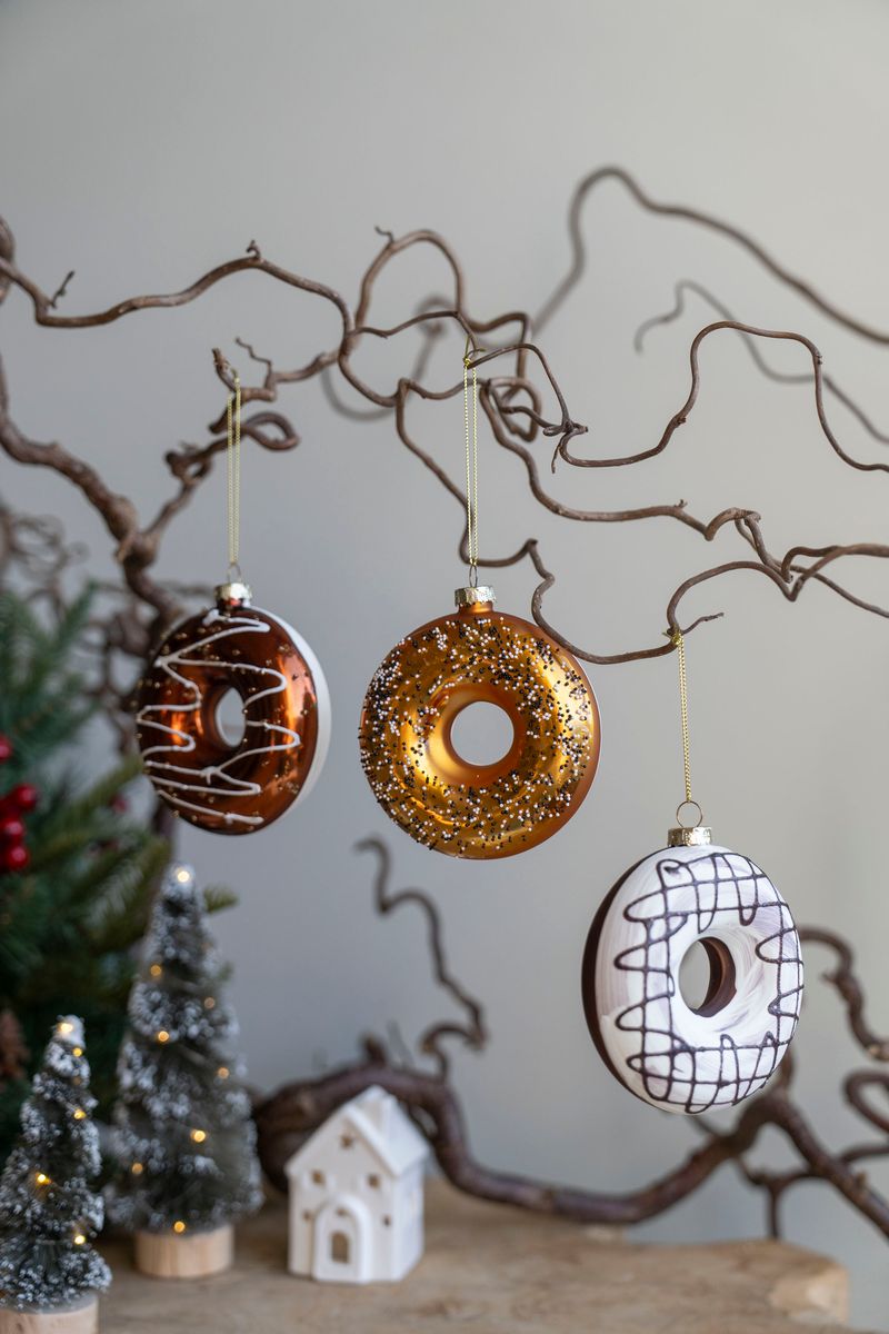 Julgranspynt - Doughnut Brun