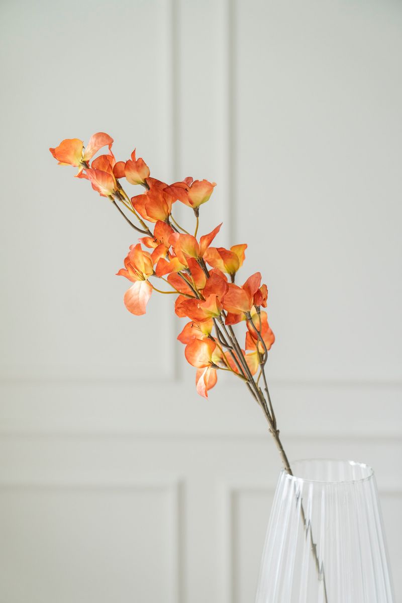 Konstgjord Blomma Trillingblomma 77cm - Orange