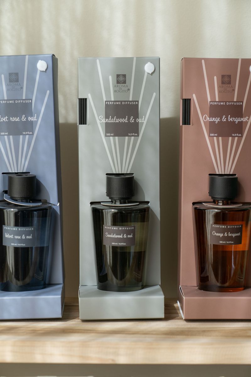 Doftpinnar - Sandalwood and Oud 500ml