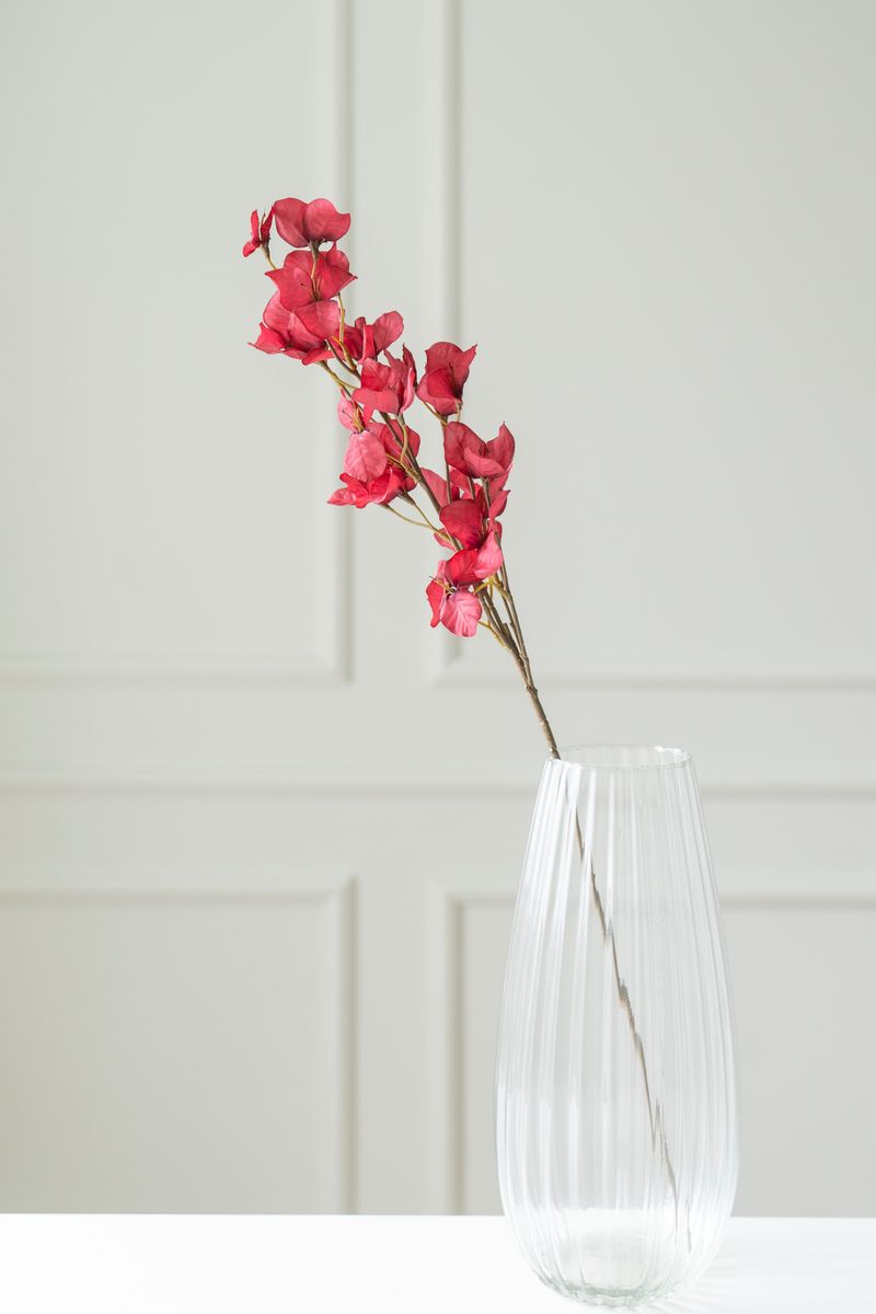 Konstgjord Blomma Trillingblomma 77cm - Röd